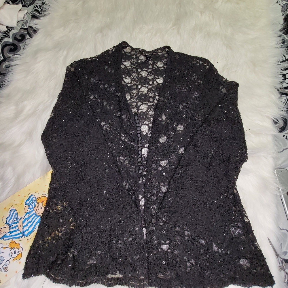 JS Boutique Sequence Lace Jacket